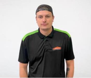 Zack Haynie, team member at SERVPRO of North Tempe, Mesa Central, Paradise Valley
